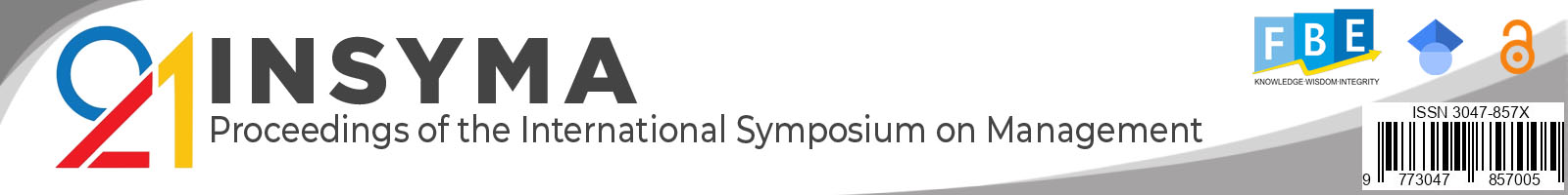 Proceedings of the International Symposium on Management (INSYMA)